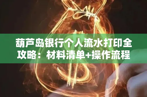 葫芦岛银行个人流水打印全攻略:材料清单+操作流程+避坑指南