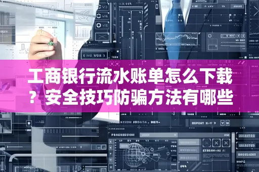 工商银行流水账单怎么下载?安全技巧防骗方法有哪些?