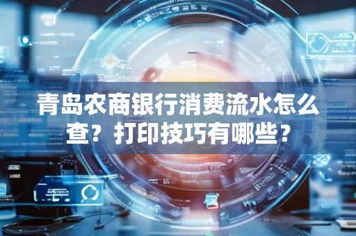 青岛农商银行消费流水怎么查?打印技巧有哪些?