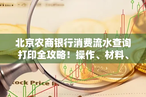 北京农商银行消费流水查询打印全攻略!操作、材料、避坑指南都在这里