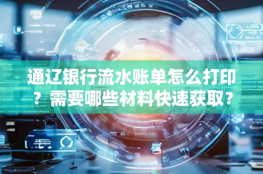 通辽银行流水账单怎么打印?需要哪些材料快速获取?