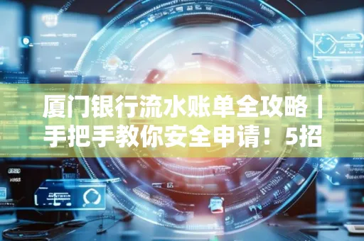 厦门银行流水账单全攻略|手把手教你安全申请!5招识破假账单陷阱